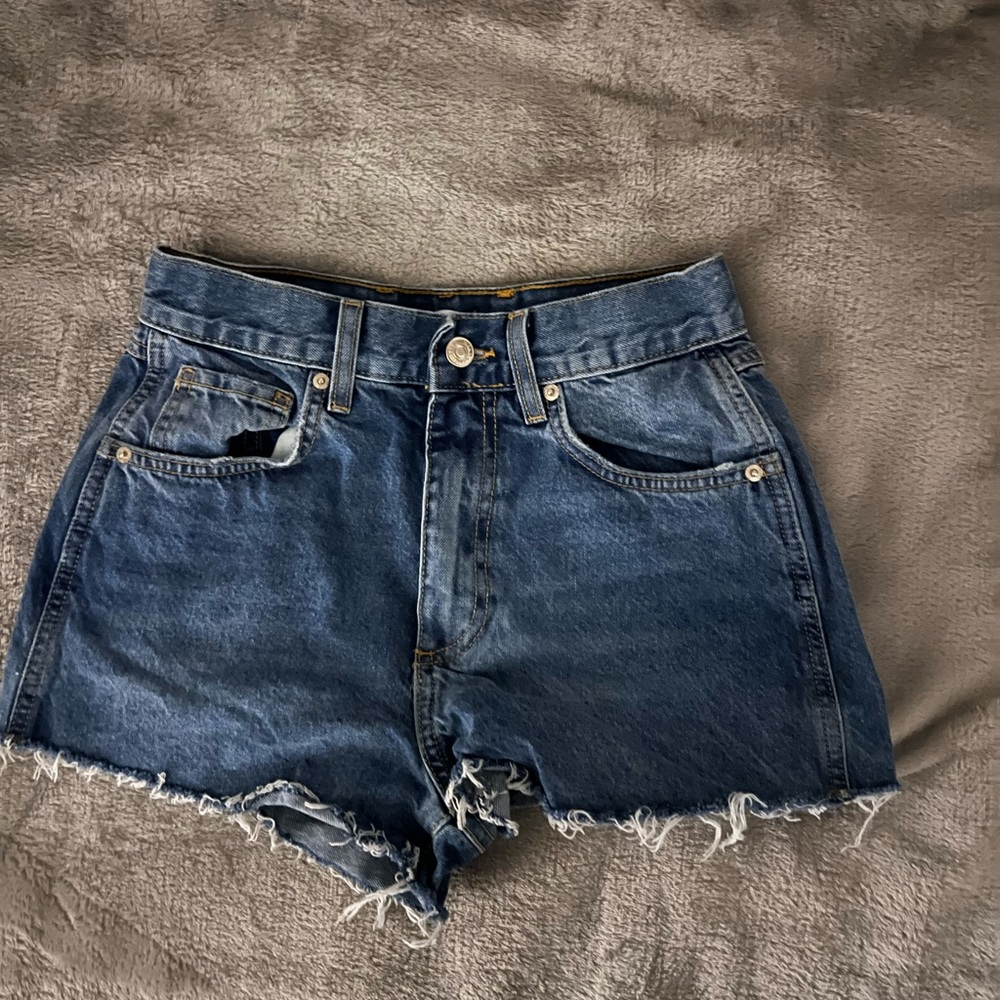 Forever 21 Distressed Denim Shorts